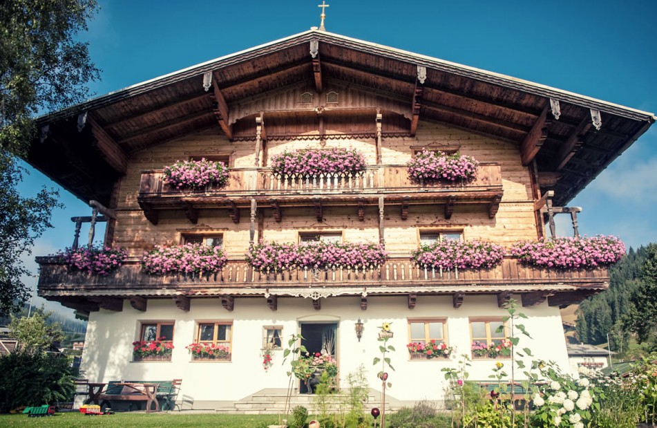 Außenansicht vom Bögrainhof in Filzmoos