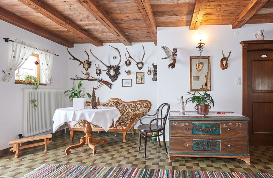 Vorraum im Bauernhaus