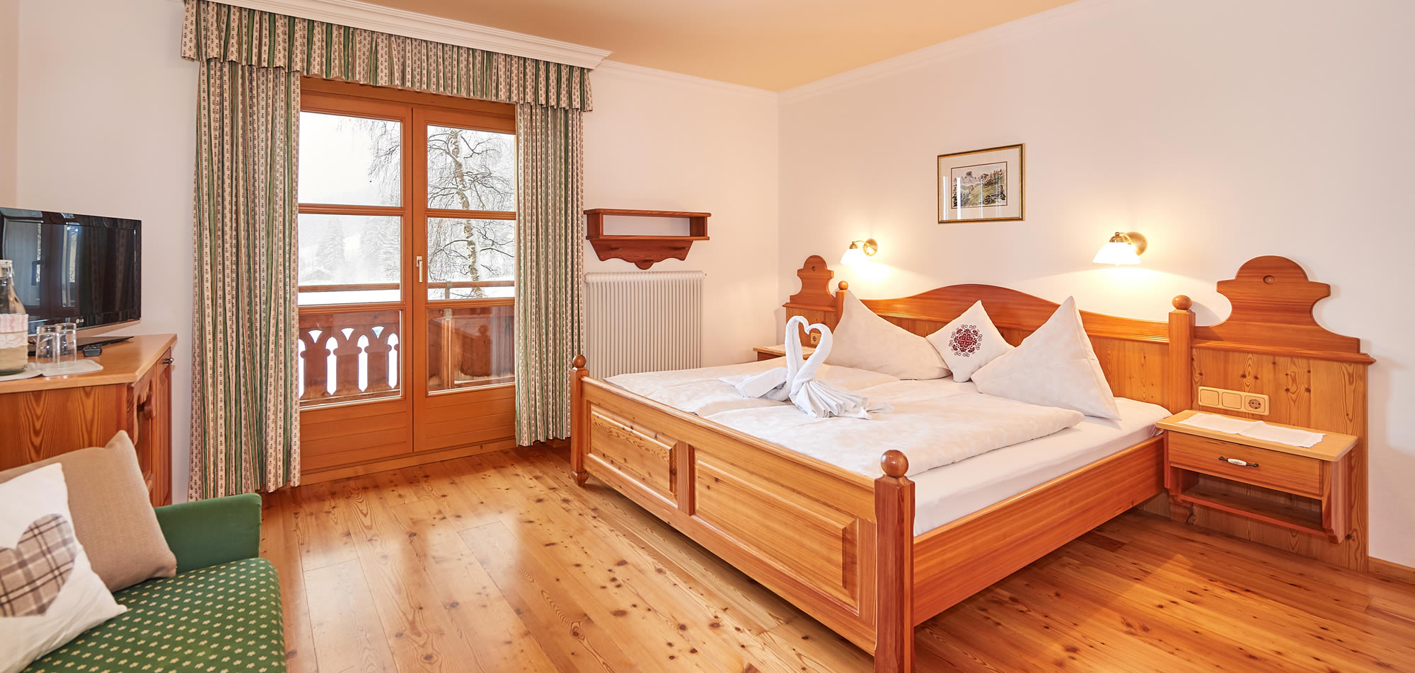 Zimmer im Bio-Bauernhof Bögrainhof in Filzmoos, Österreich